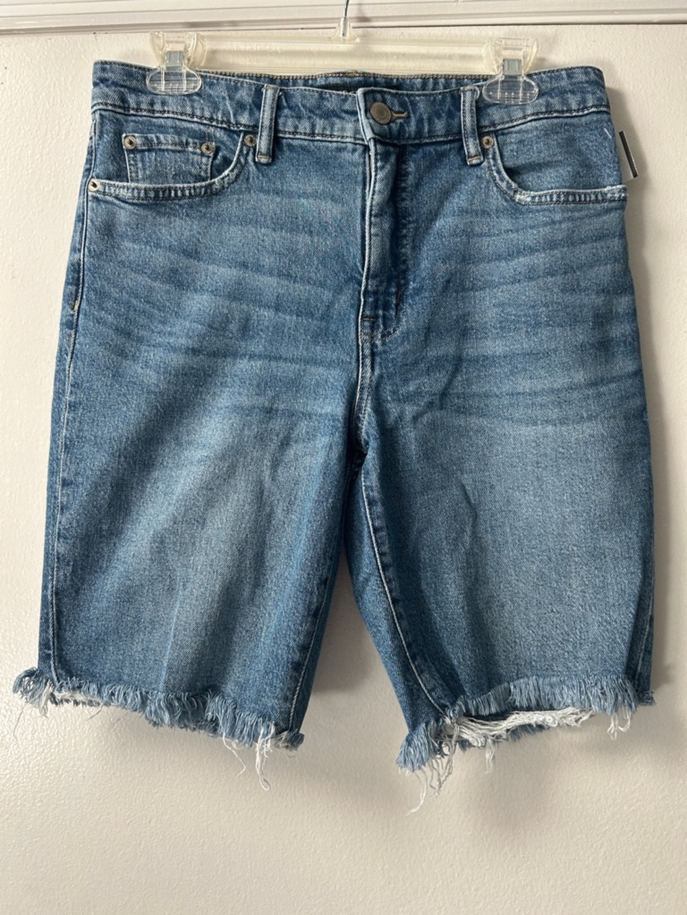 Lauren Ralph Lauren Light Blue Denim Cutoff Jean Shorts